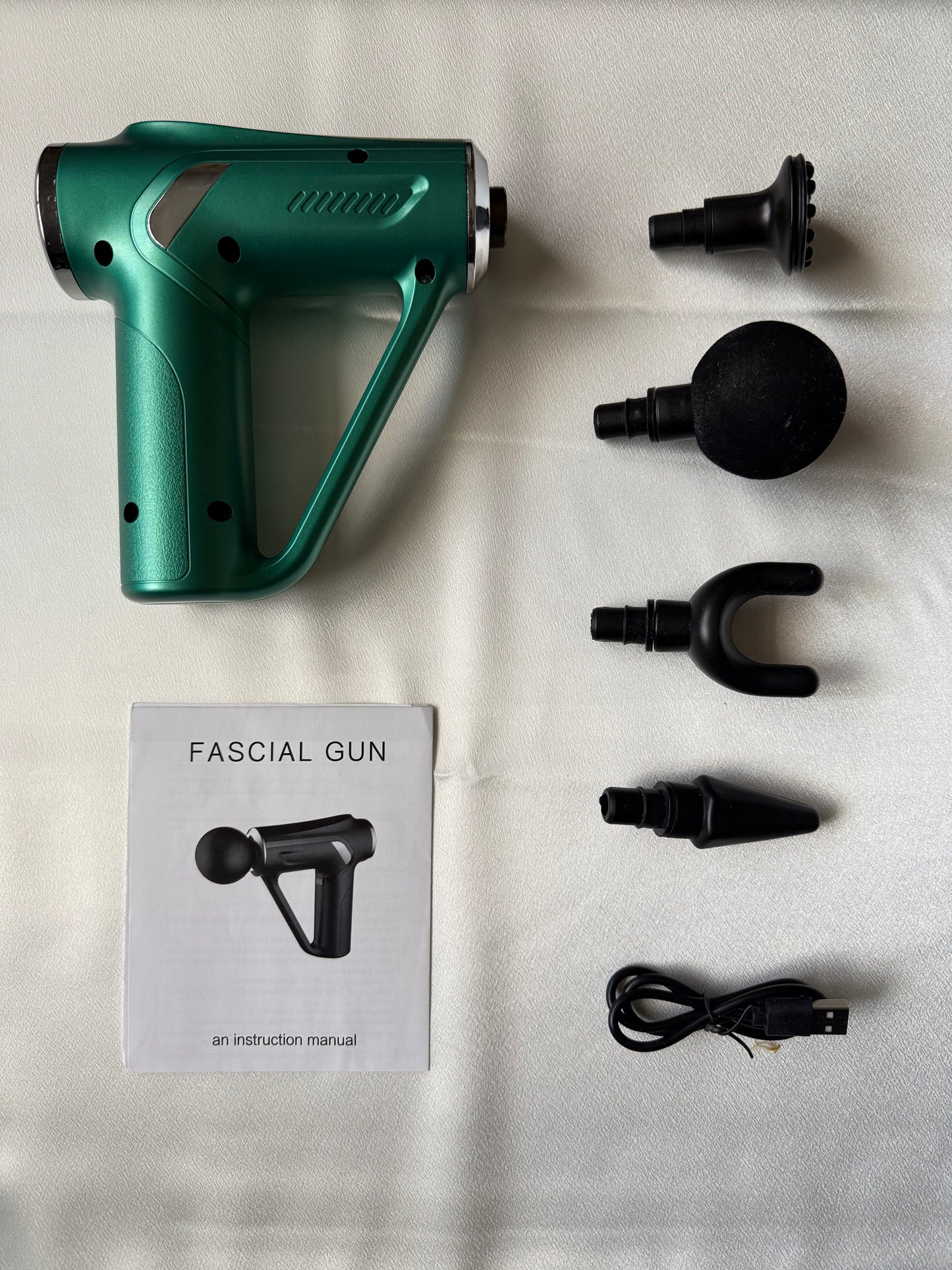 SITUOFUN Massage Gun 32 Levels Deep Tissue Neck Body Back Muscle Sport Electric Pistol Massager Exercise Relaxation Pain Relief