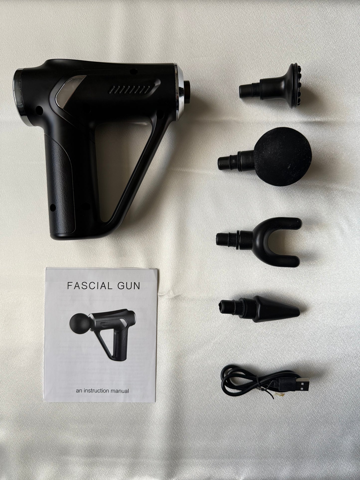 SITUOFUN Massage Gun 32 Levels Deep Tissue Neck Body Back Muscle Sport Electric Pistol Massager Exercise Relaxation Pain Relief