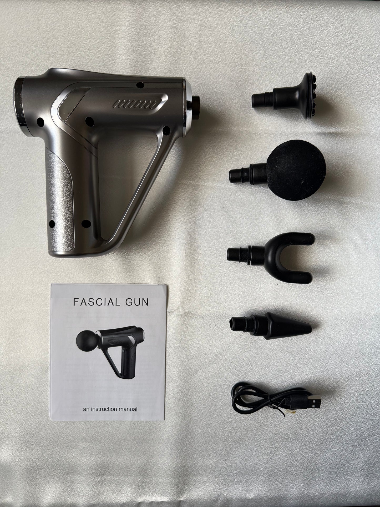 SITUOFUN Massage Gun 32 Levels Deep Tissue Neck Body Back Muscle Sport Electric Pistol Massager Exercise Relaxation Pain Relief