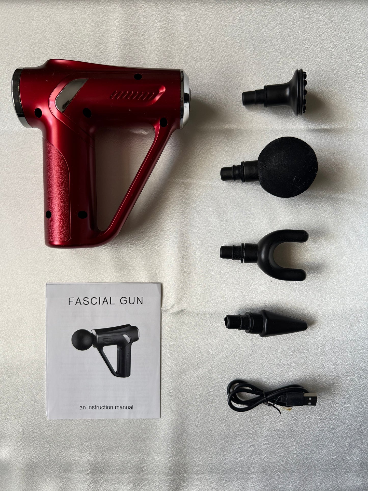 SITUOFUN Massage Gun 32 Levels Deep Tissue Neck Body Back Muscle Sport Electric Pistol Massager Exercise Relaxation Pain Relief
