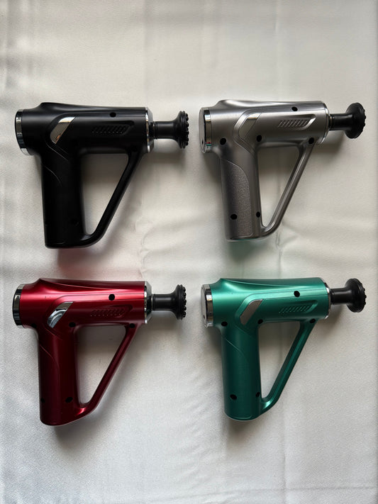 SITUOFUN Massage Gun 32 Levels Deep Tissue Neck Body Back Muscle Sport Electric Pistol Massager Exercise Relaxation Pain Relief